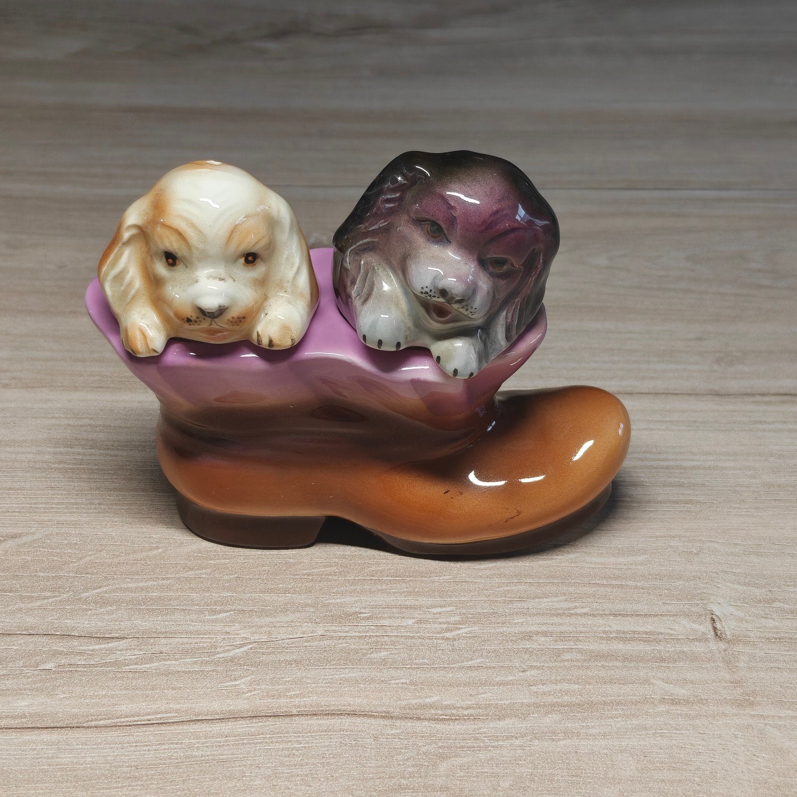 Chiens en bottes - set sel et poivre, Envoi, Utilisé, Animal