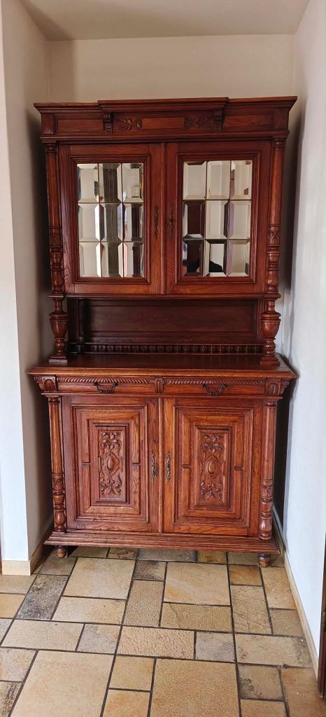 Buffet ancien, Ancien, Avec tablette(s), 100 à 150 cm, Enlèvement