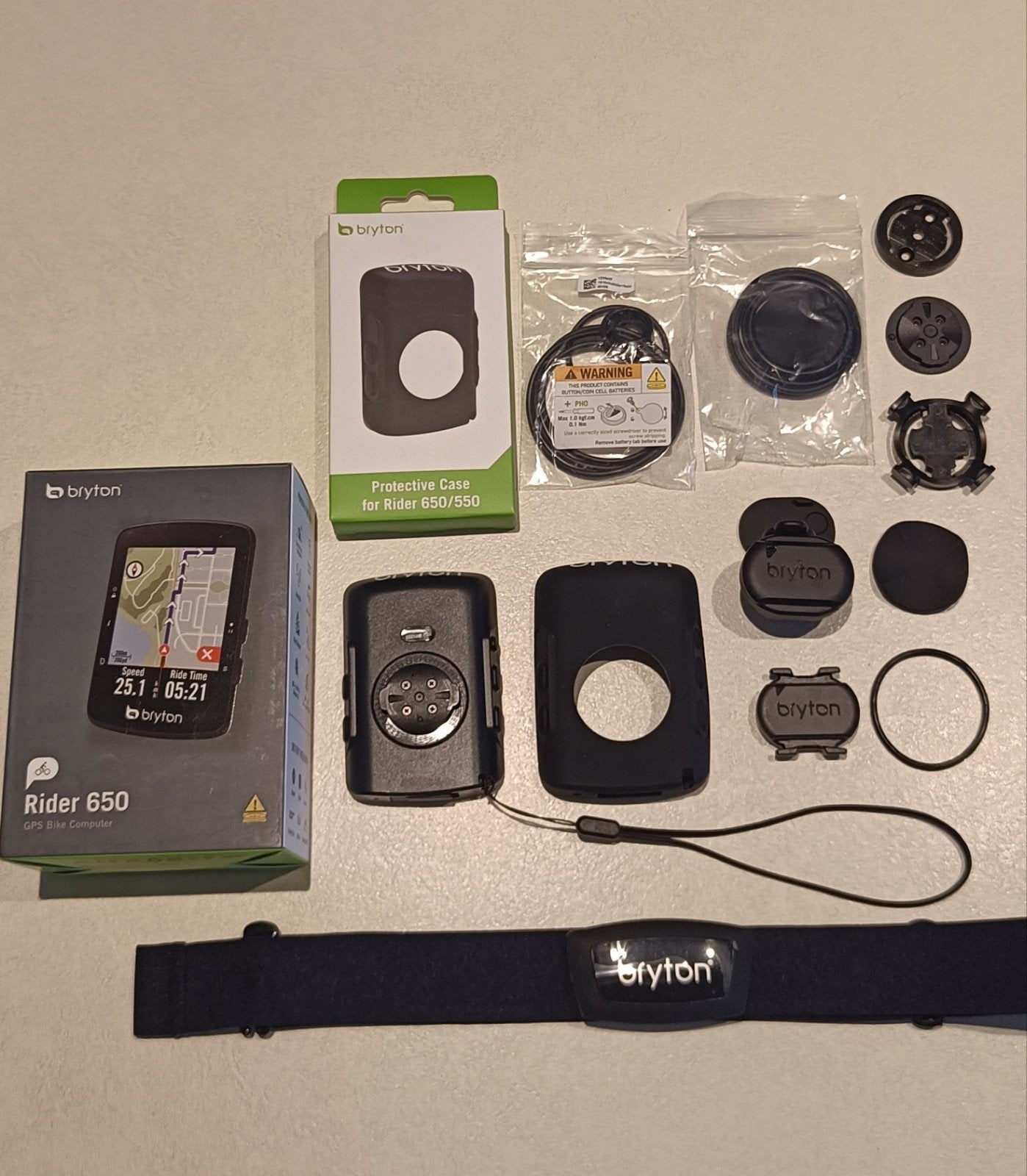 Bryton Rider 650T bundel - GPS fietscomputer, Ophalen of Verzenden
