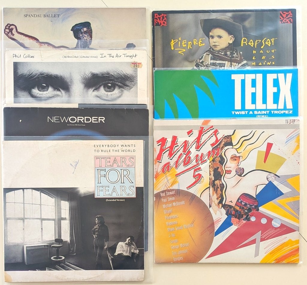 8 disques vinyles 33t et maxi 45t, CD & DVD, Vinyles | Rock, Utilisé, Rock classique, Enlèvement ou Envoi