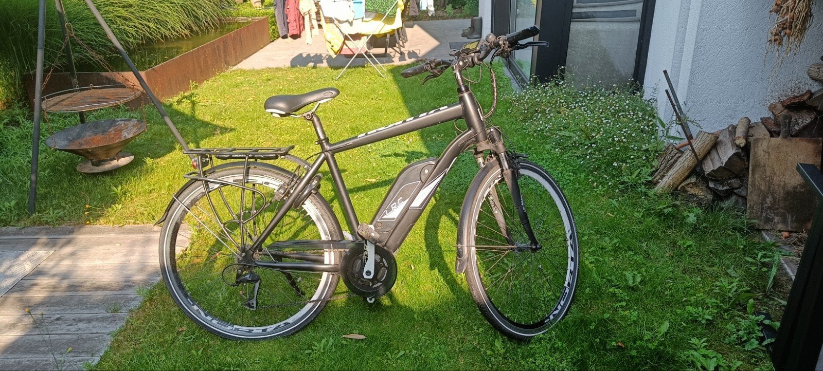 Elektrische herenfiets Norta M400 RLC, Ophalen, Meer dan 20 versnellingen, Schijfrem, Norta