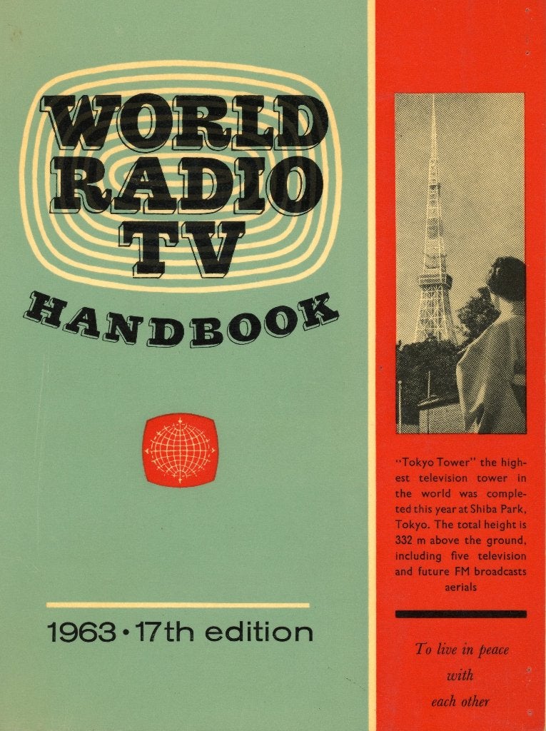 World Radio TV Handbook 1963, Boeken, Hobby en Vrije tijd, Gelezen, Ophalen of Verzenden, O. Lund Johansen, Overige onderwerpen