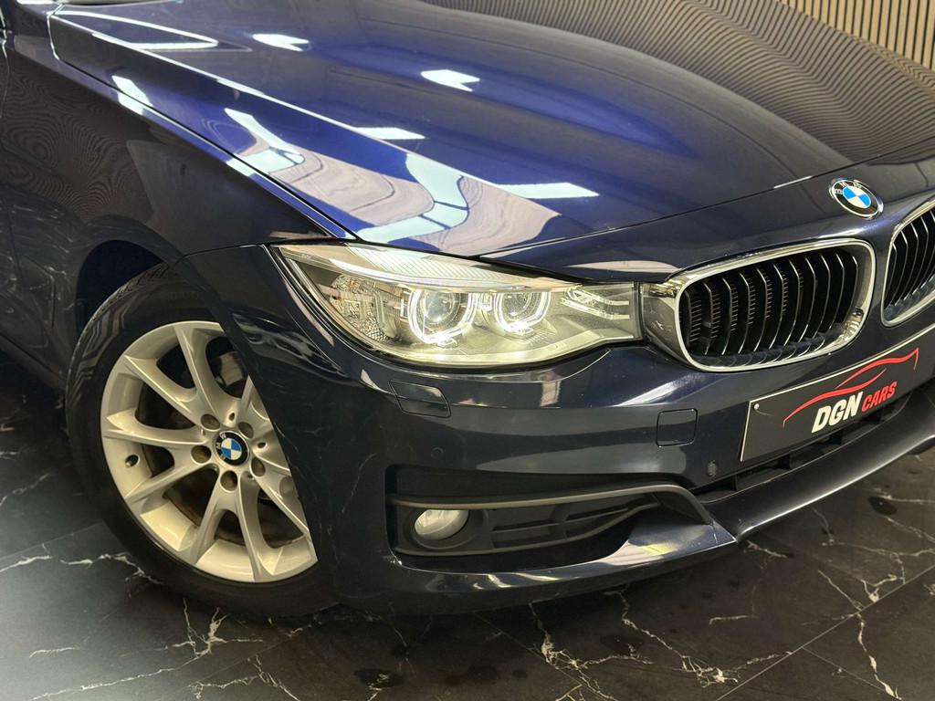 BMW 3 Serie 318 Gran Turismo 318 dA (bj 2014, automaat), Auto's, Automaat, Euro 5, Zwart, 4 cilinders
