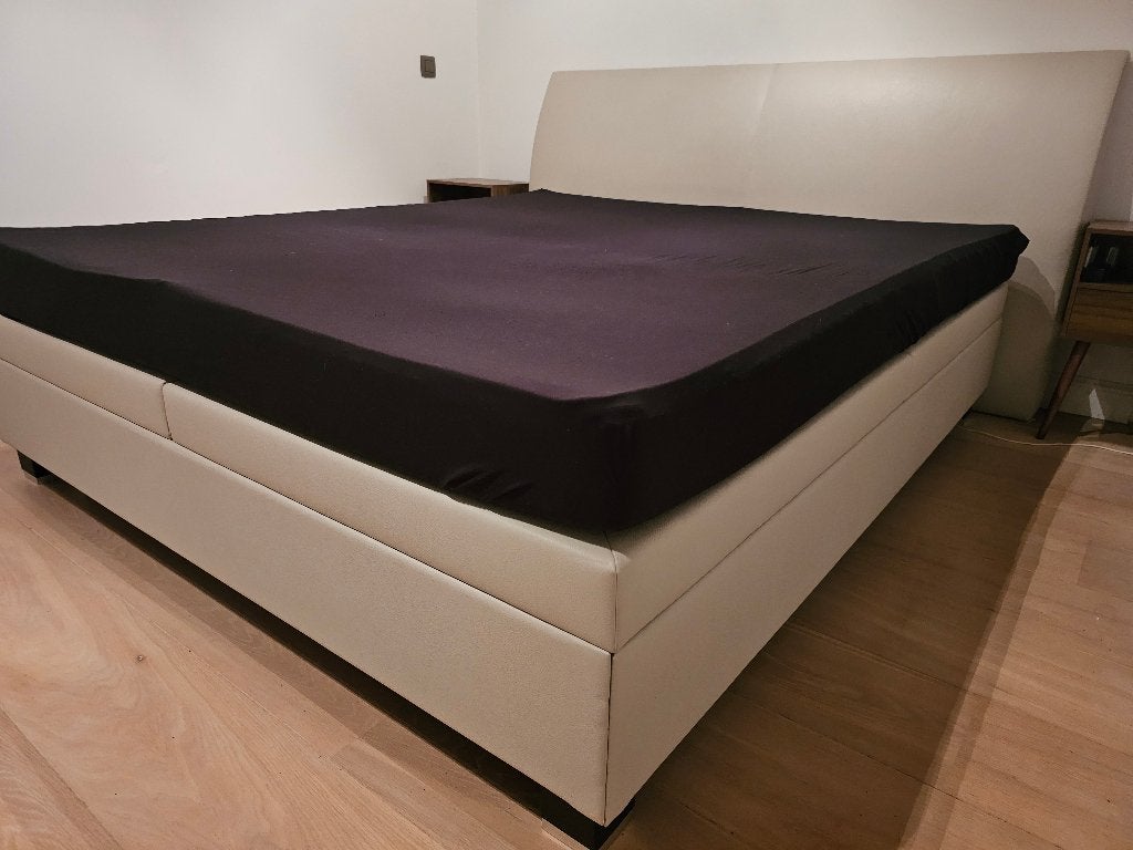 Boxspring Waterbed 180x210 - Spotprijsje!, Huis en Inrichting, Ophalen, Gebruikt, 210 cm, Tweepersoons