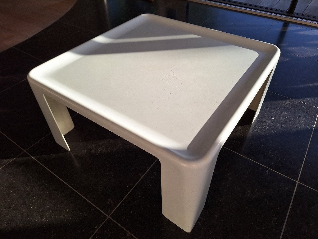 Vintage salontafel B&B Italia Amanta, Mario Bellini, Huis en Inrichting, Ophalen, Kunststof, Gebruikt, 50 tot 100 cm