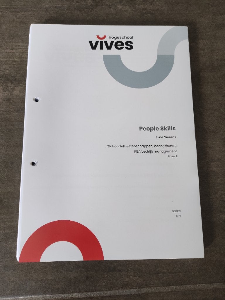 People skills cursus, Ophalen of Verzenden, Zo goed als nieuw, Hoger Onderwijs, Katrien Struyven; Marlies Baeten; Eva Kyndt; Eline Sierens