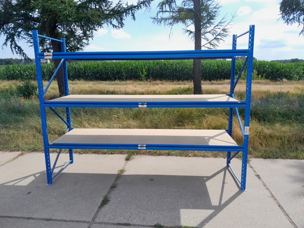 Partij Stow grootvak magazijnstelling 2.0x2.0/2.5x0.8m, Ophalen