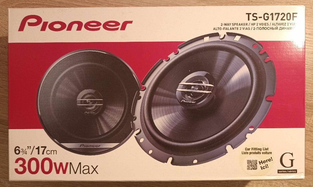 Haut-parleurs de voiture Pioneer TS-G1720F neufs, Enlèvement ou Envoi, Neuf