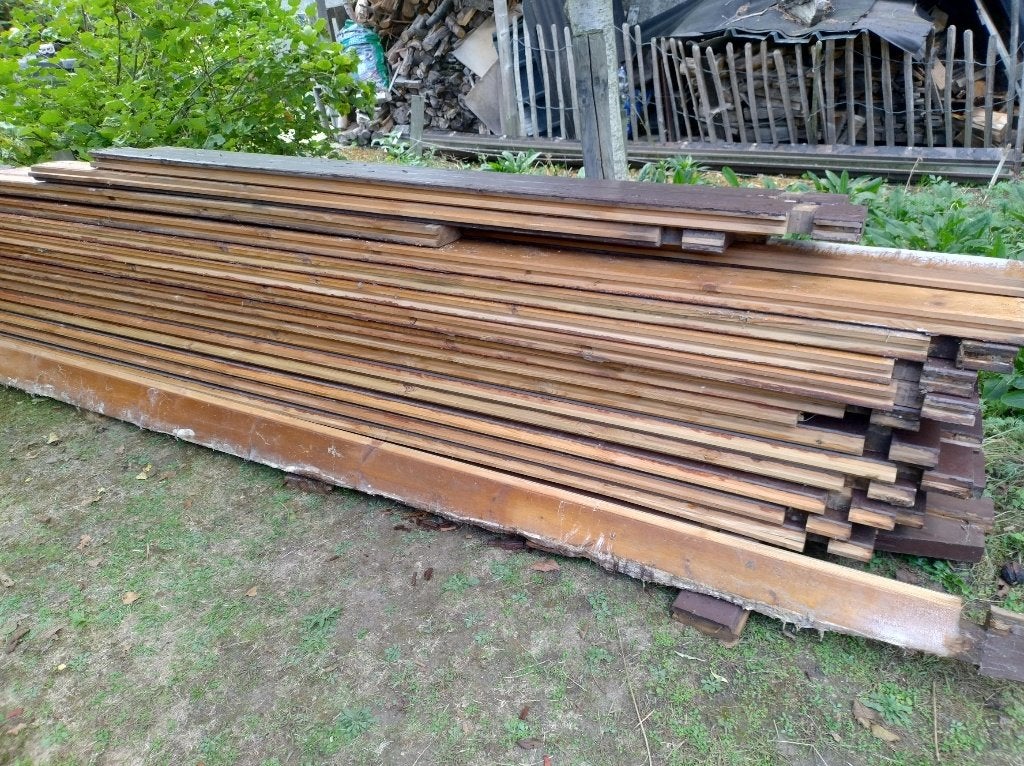 Houten balken, 3 tot 6 m³