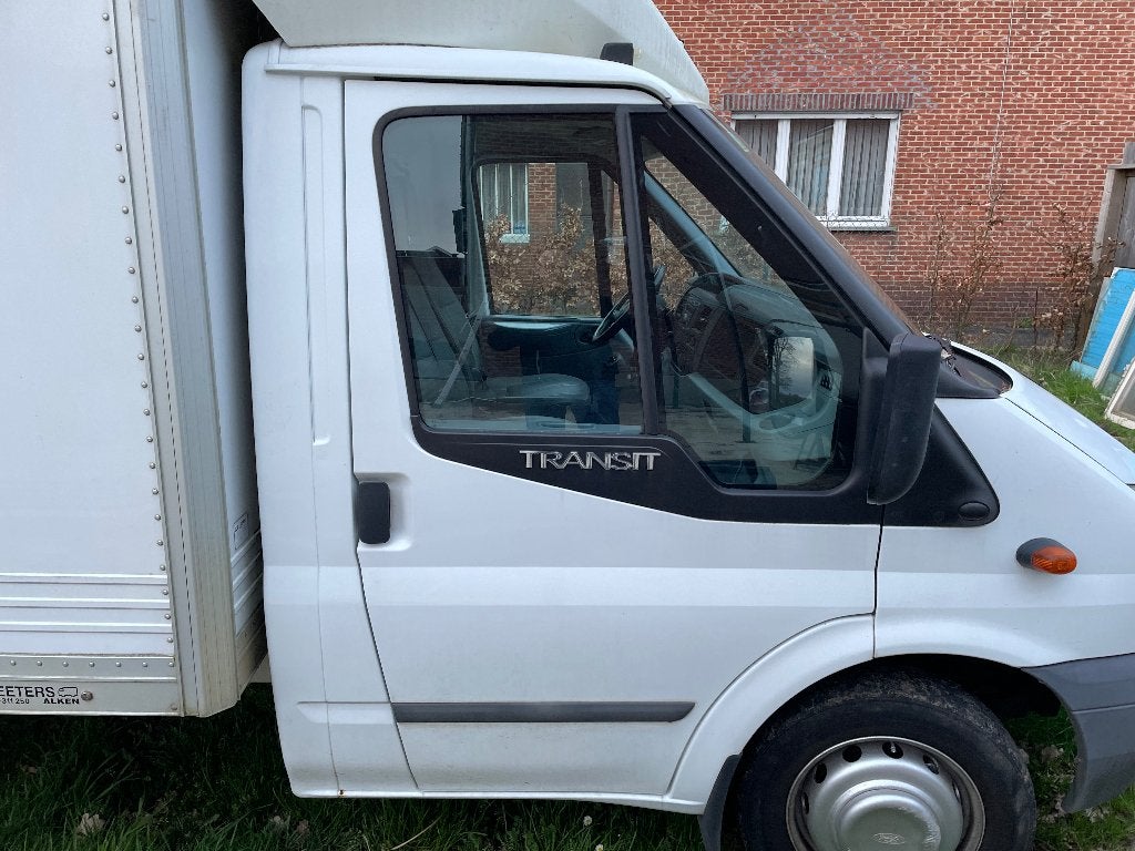Ford Transit meubelbak, Auto's, 4 cilinders, Airconditioning, Wit, 96 kW