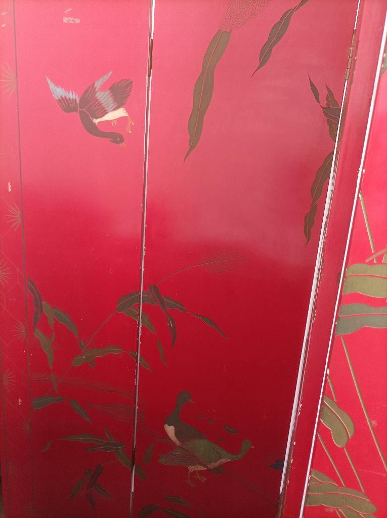 Paravent style asiatique à donner, Maison & Meubles, Accessoires pour la Maison | Paravents d'intérieur, Enlèvement, Utilisé