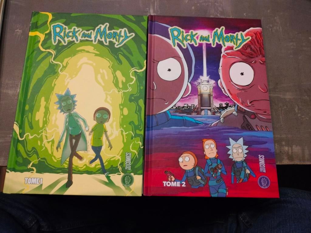 Bd Rick et morty tome 1 et 2, Enlèvement ou Envoi