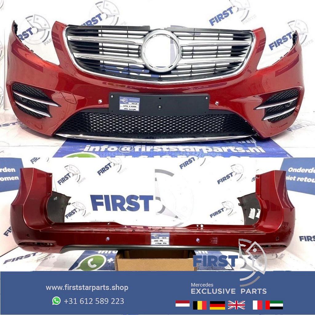 W447 VITO / V KLASSE AMG PAKKET COMPLEET ROOD PDC ORIGINEEL, Utilisé, -, Arrière, -