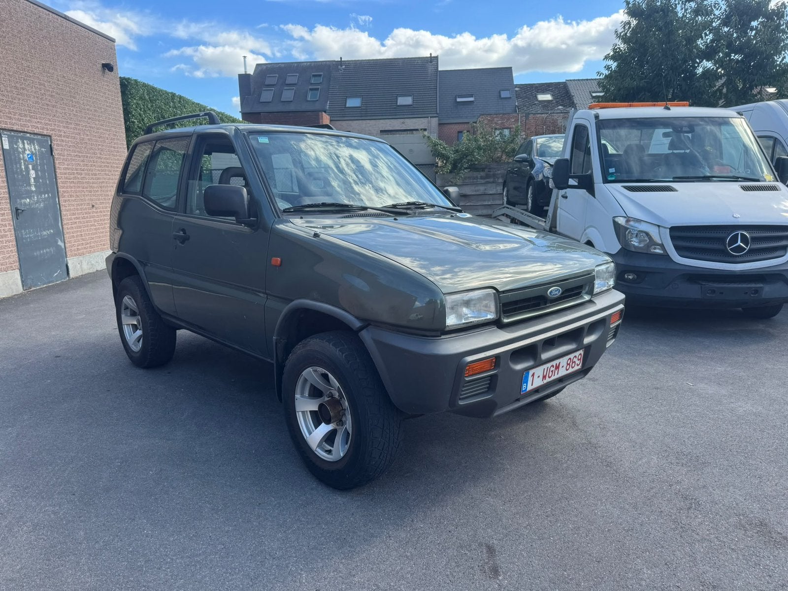 Ford maverick 2.7TURBO diesel 4X4!! Roead! 2porte propre!, Auto's, Stof, Vierwielaandrijving, Particulier, 4x4