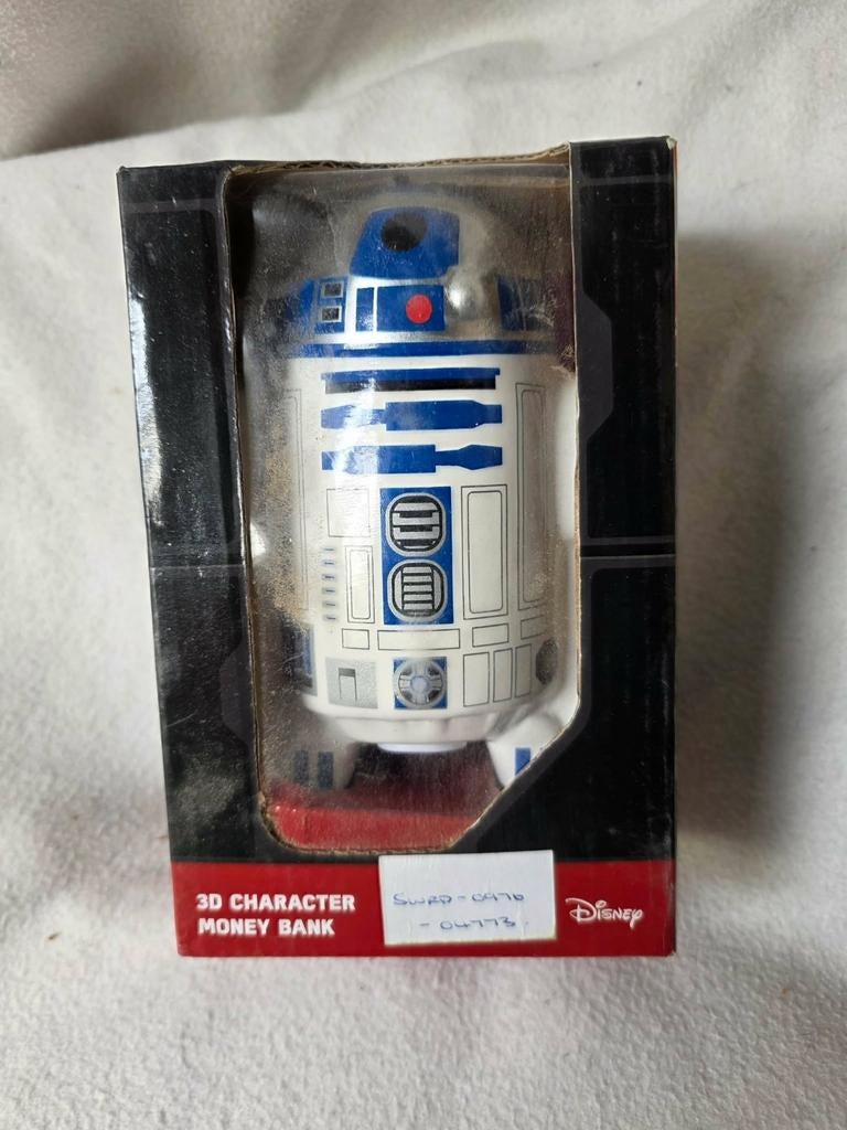 R2D2 Star Wars keramische spaarpotfiguur. Nog steeds in s, Verzamelen, Star Wars, Actiefiguurtje