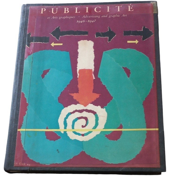 publicité et arts graphiques 1946-1947., Enlèvement ou Envoi, Utilisé