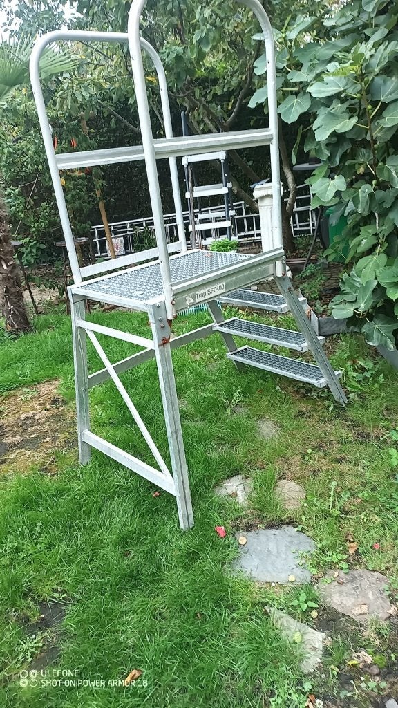 aluminium trap, Enlèvement, Comme neuf, Escalier, Moins de 2 mètres