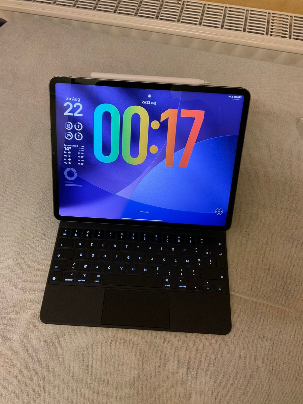 Ipad pro 12.9 inch 5e 1tb met mobiel simkaart, Computers en Software, Apple iPads, Ophalen, Zwart, 12 inch, Zo goed als nieuw