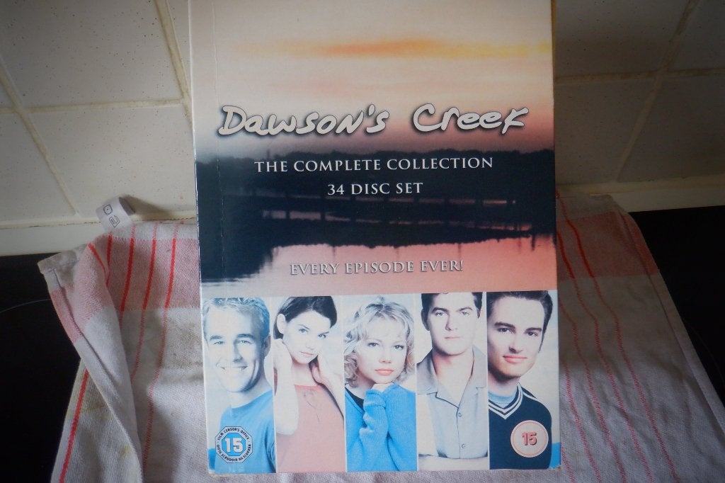 DVD The Complete Collection34DISC SET Dawson's Creek., Cd's en Dvd's, Engels, Drama, Ophalen of Verzenden, Inclusief boekje