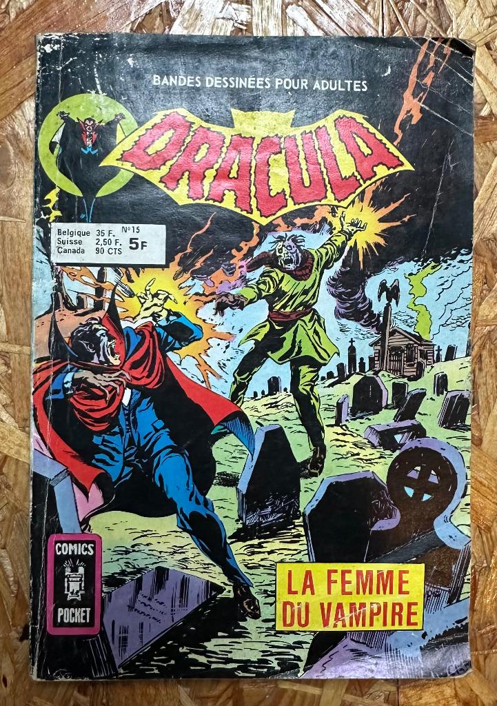 Strip comic Dracula, Enlèvement ou Envoi, Utilisé, Comics, Europe