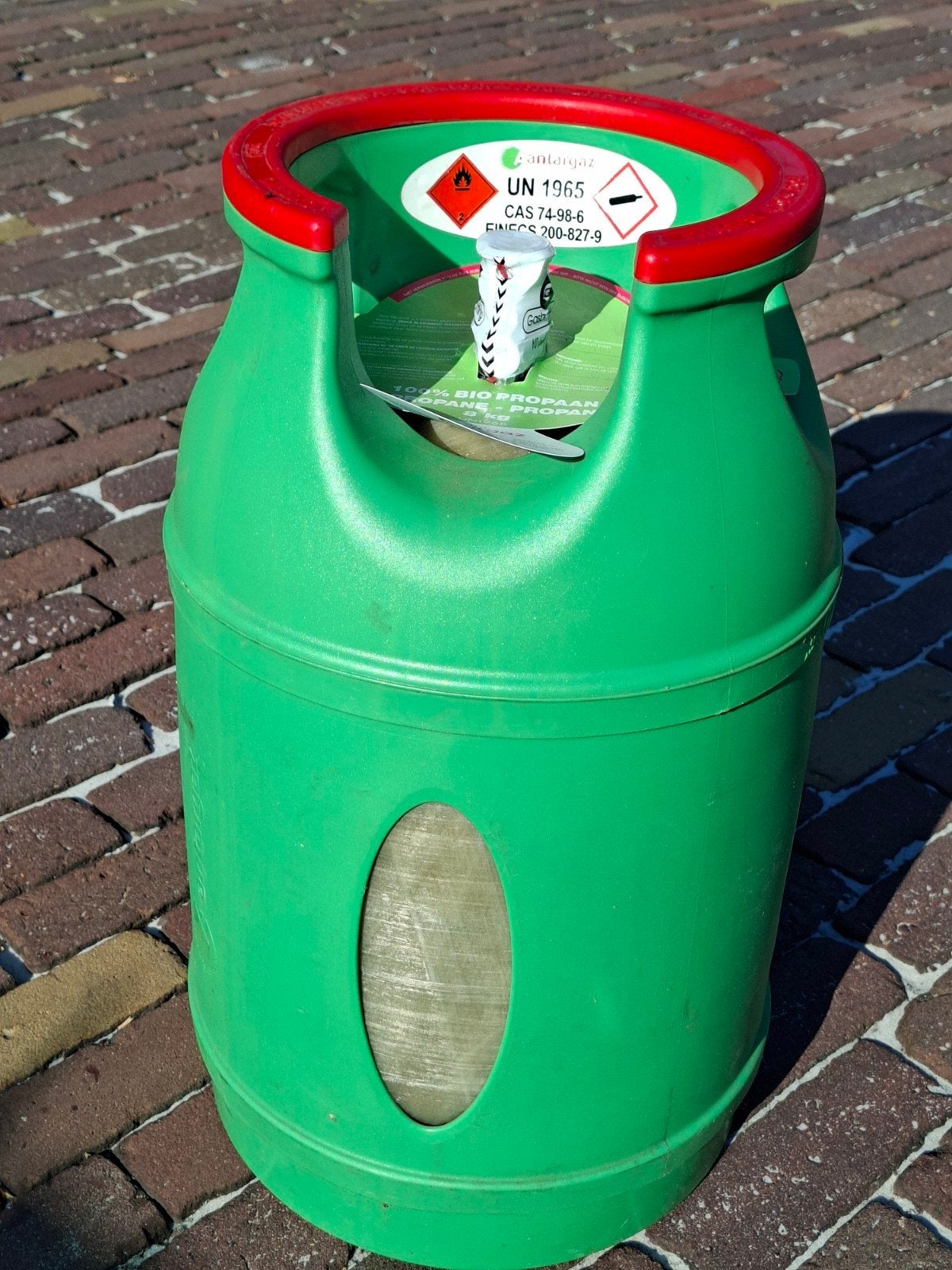 Antragaz calypso lichtgewicht gasfles. Nog verzegeld!., Ophalen