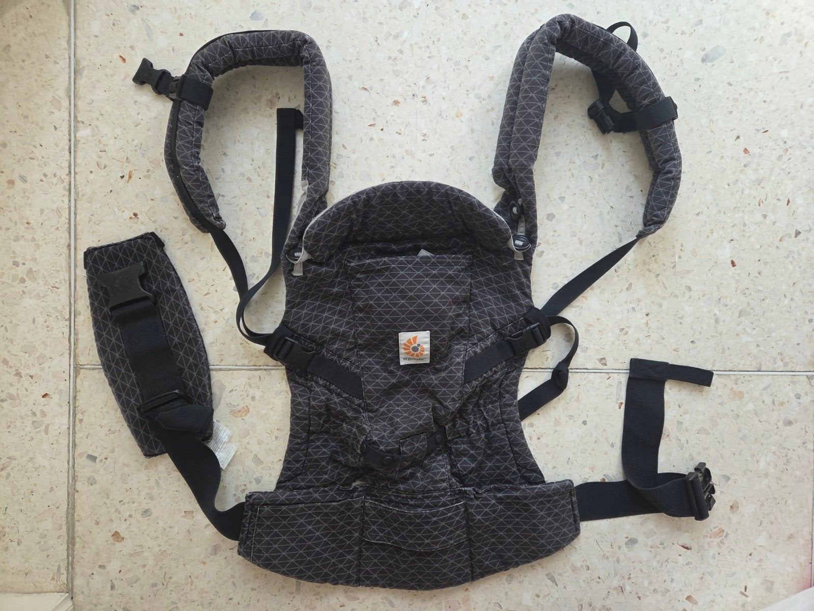 Ergobaby Adapt draagzak 3,2-20kg, Gebruikt, Buik of Rug, Draagzak, Ophalen