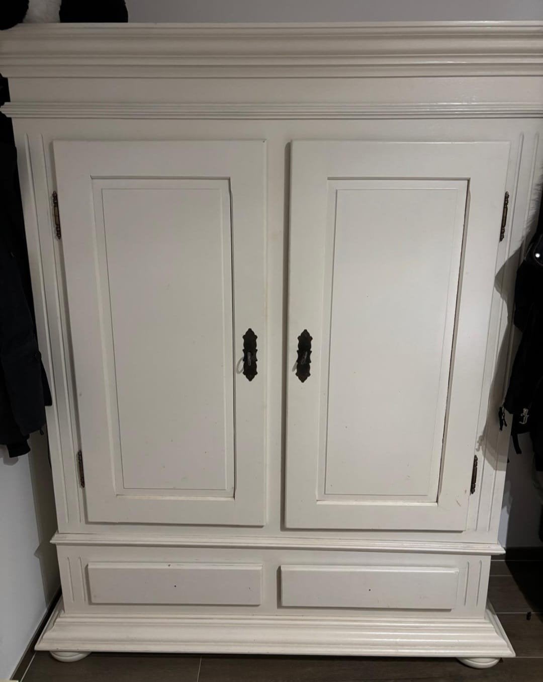 vintage kast, Ophalen, Gebruikt, 150 tot 200 cm, Met lade(s)
