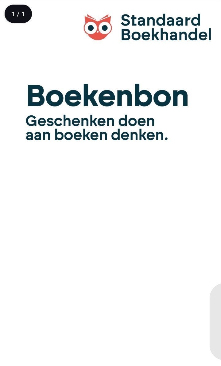 standaard boekhandel boekenbon, Tickets en Kaartjes