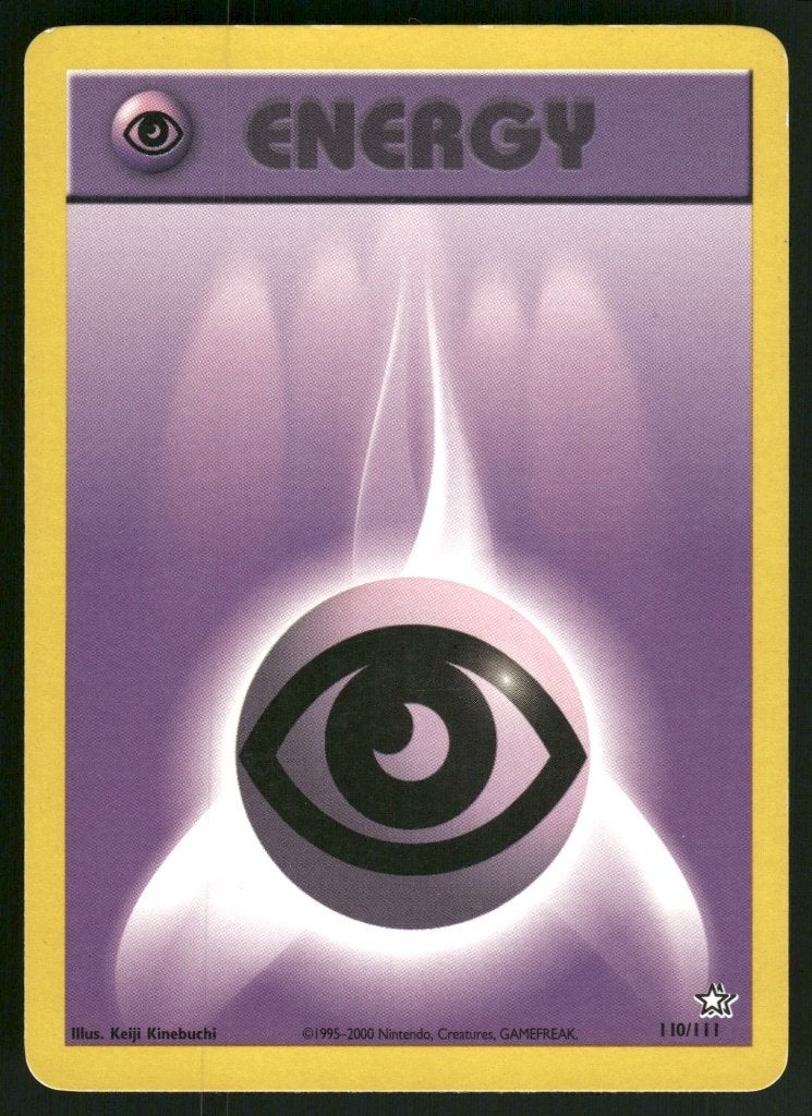 Psychic Energy 110/111 - Neo Genesis (NM), Envoi, Utilisé