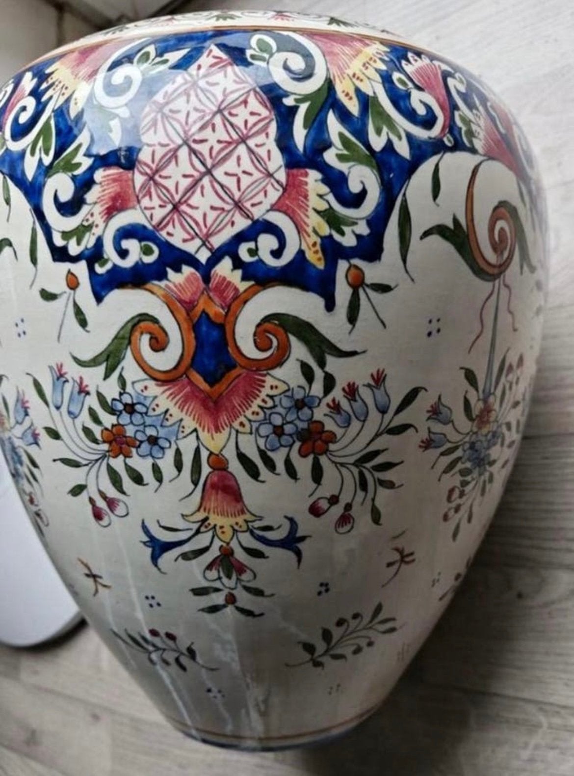 Vase cache pot Onnaing rare, Enlèvement