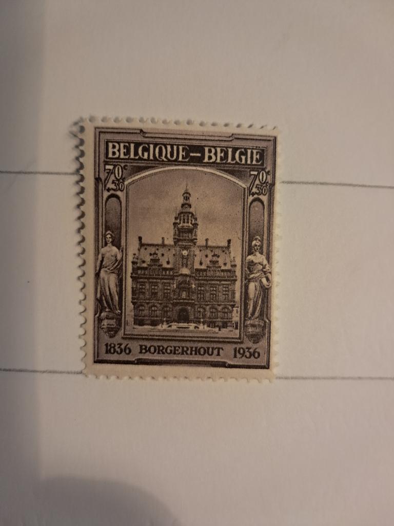 België 436 ** Borgerhout, Postzegels en Munten, Postzegels | Europa | België, Frankeerzegel, Ophalen of Verzenden, Zonder stempel