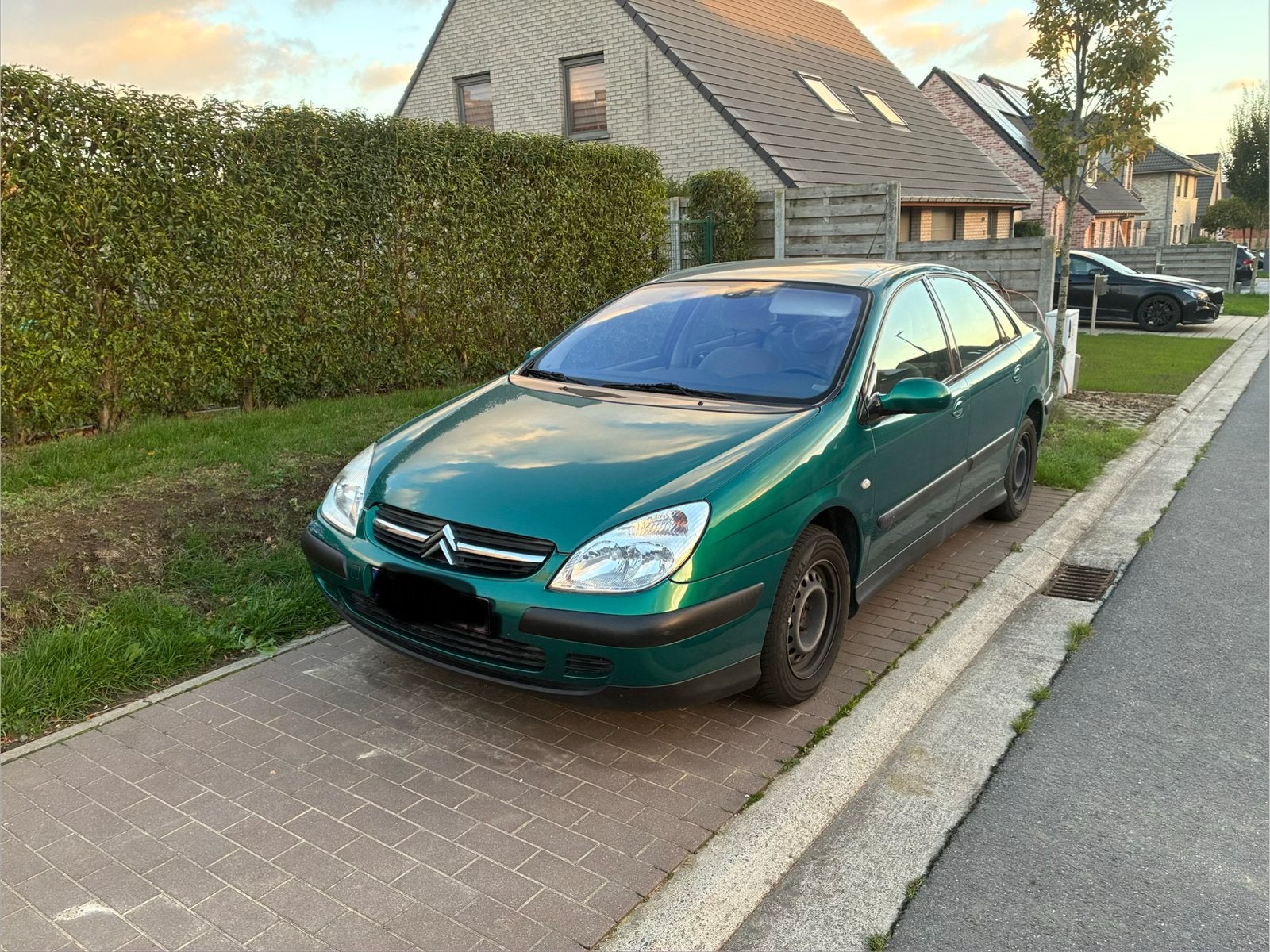 Citroen C5, Auto's, Voorwielaandrijving, Stof, Beige, 4 cilinders