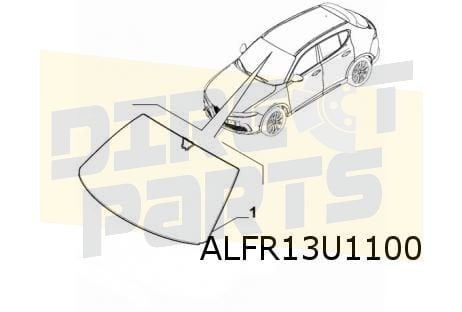 Alfa Romeo Tonale voorruit Origineel! 50573165, Neuf, -, Alfa Romeo, -