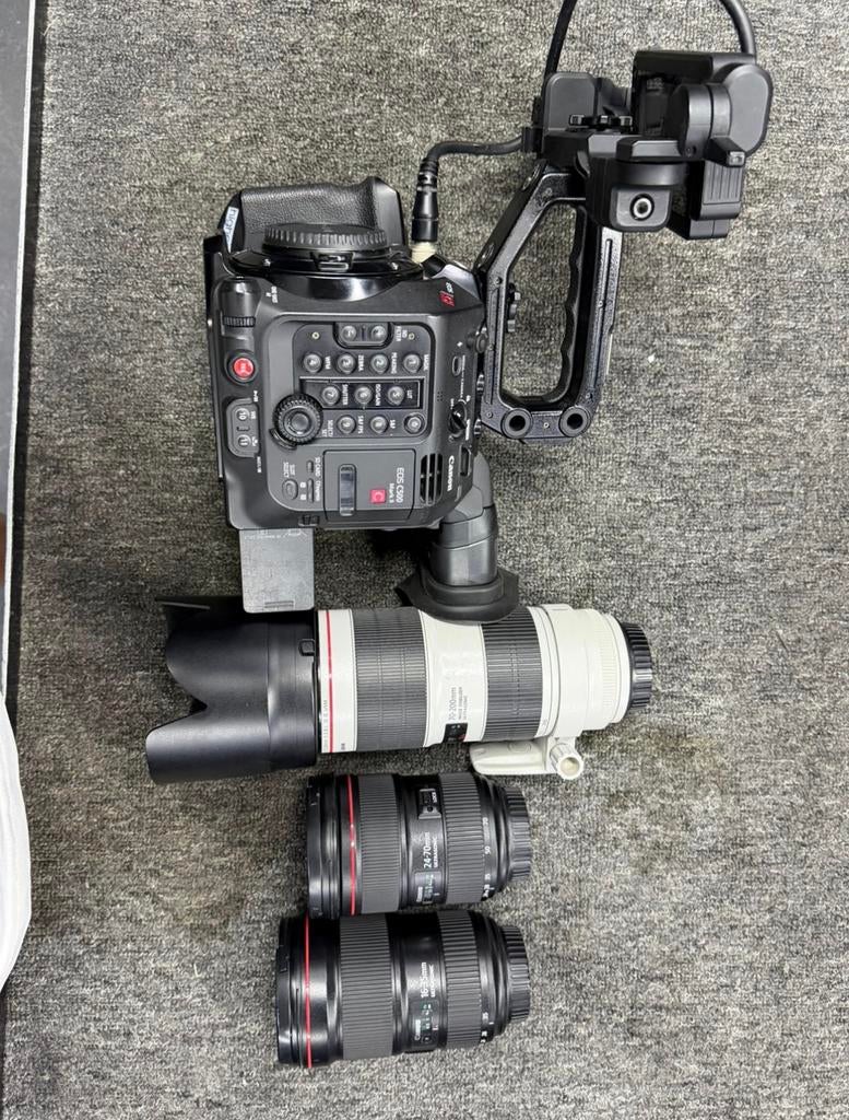 Canon c 500 m ii et canon prime lens kit a vendre, Enlèvement