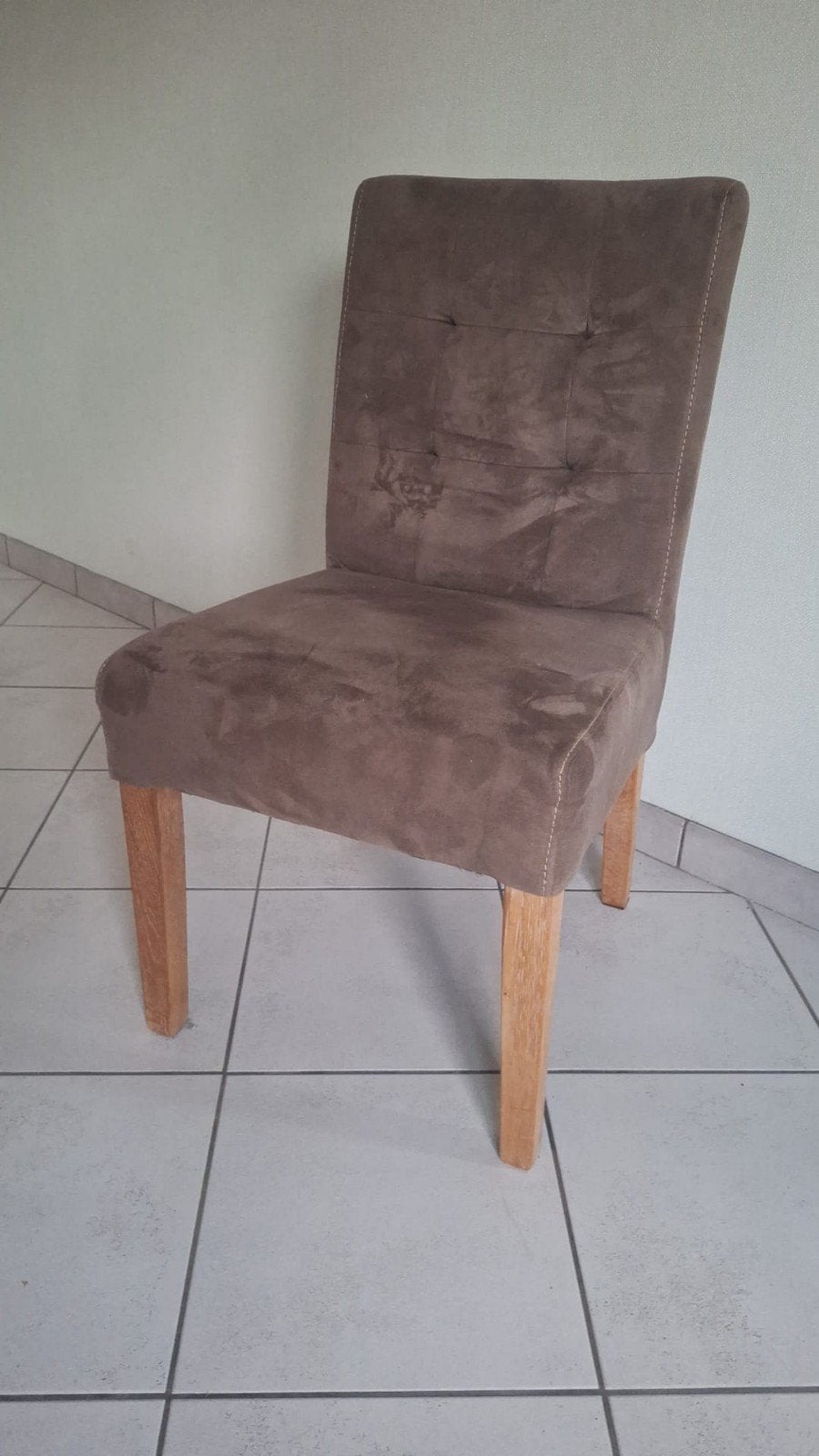 Eetkamerstoelen, Huis en Inrichting, Stoelen, Ophalen, Zo goed als nieuw, Bruin, Vijf, Zes of meer stoelen