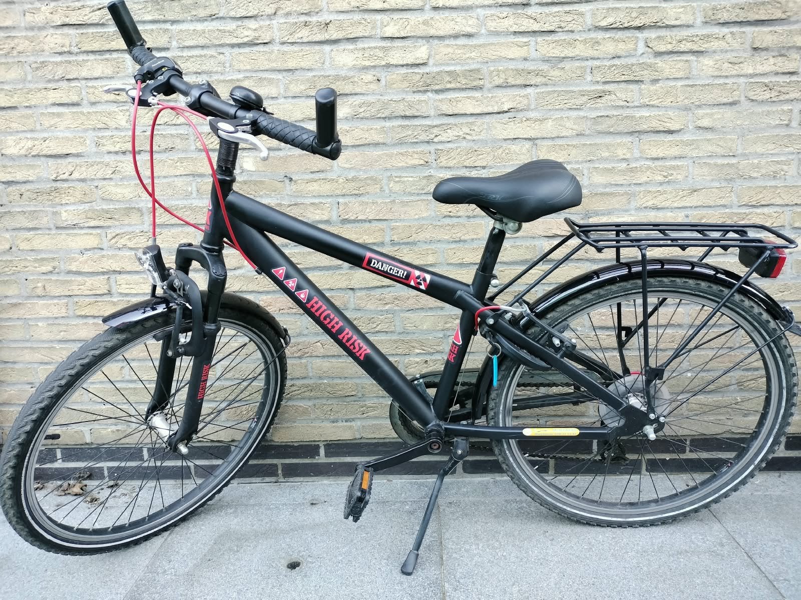 fiets 24" - 6 versnellingen en voorvering, Ophalen, 24 inch, Velgrem, Versnellingen