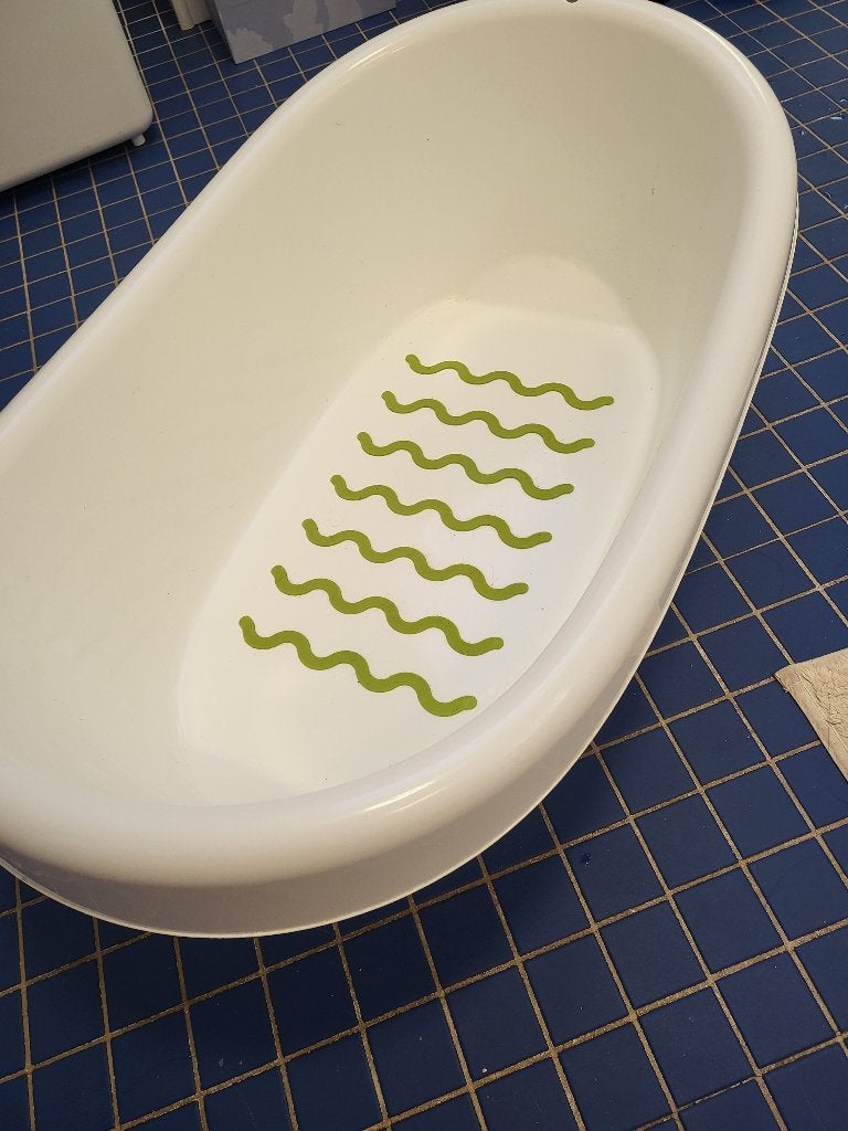 Ikea babybadje, Enfants & Bébés, Bains & Soins, Enlèvement, Comme neuf, Baignoire, Autres marques