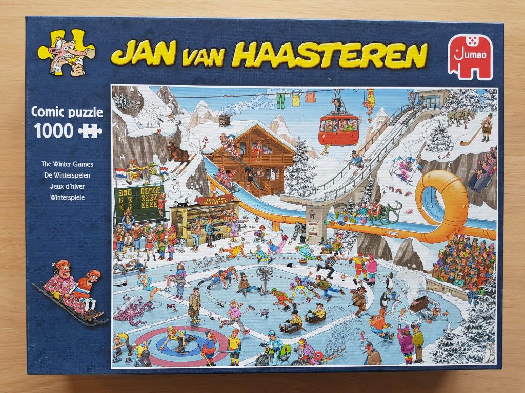 Jan Van Haasteren puzzel, Ophalen of Verzenden, 500 t/m 1500 stukjes, Zo goed als nieuw, Legpuzzel