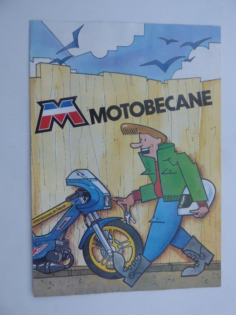 MOTOBECANE GAMMA 1986 FOLDER, Fietsen en Brommers, Ophalen of Verzenden, Gebruikt