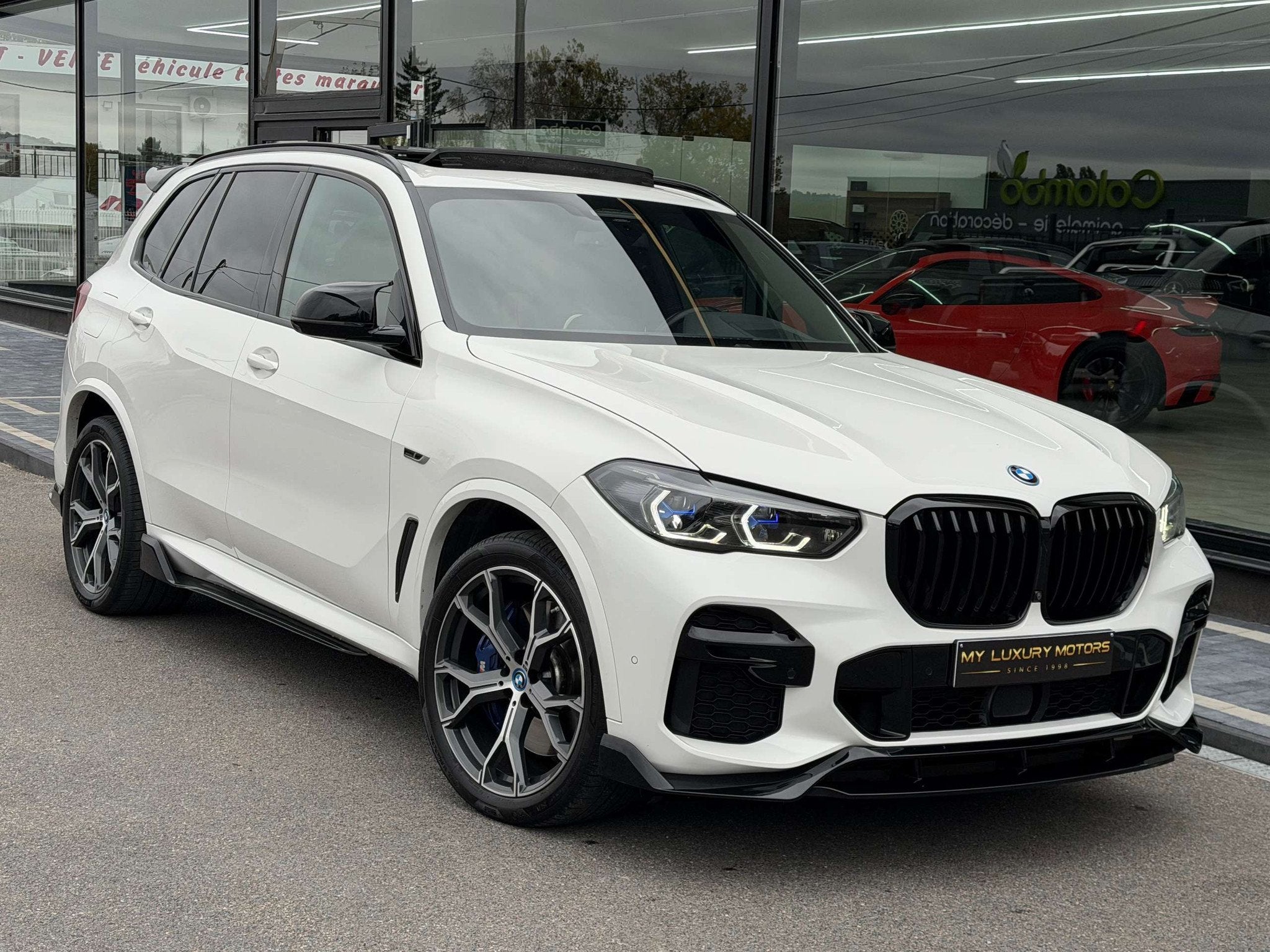 BMW X5 3.0 X-Drive45e Pack M Aerodynamic Black Pack Kit Maxt, Cuir, Achat, Entreprise, 2628 kg