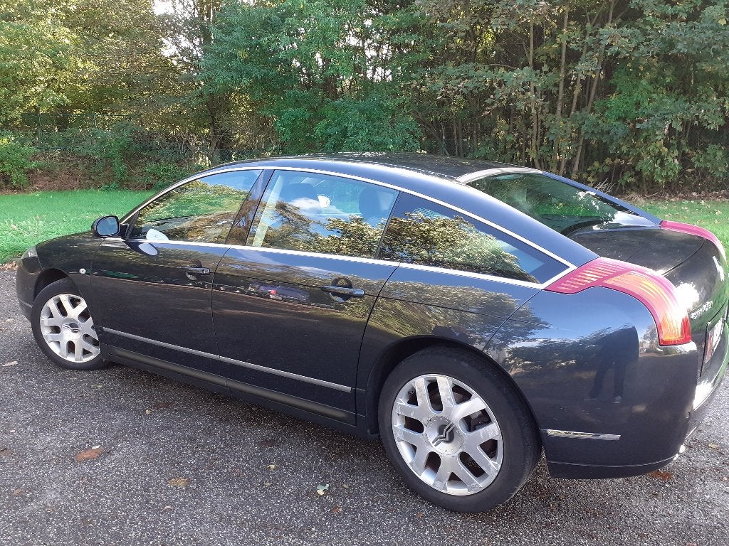 Erg mooie Citroën C6, 2009, automaat, eerste eigenaar, Auto's, 145 kW, Zwart, C6, Zwart