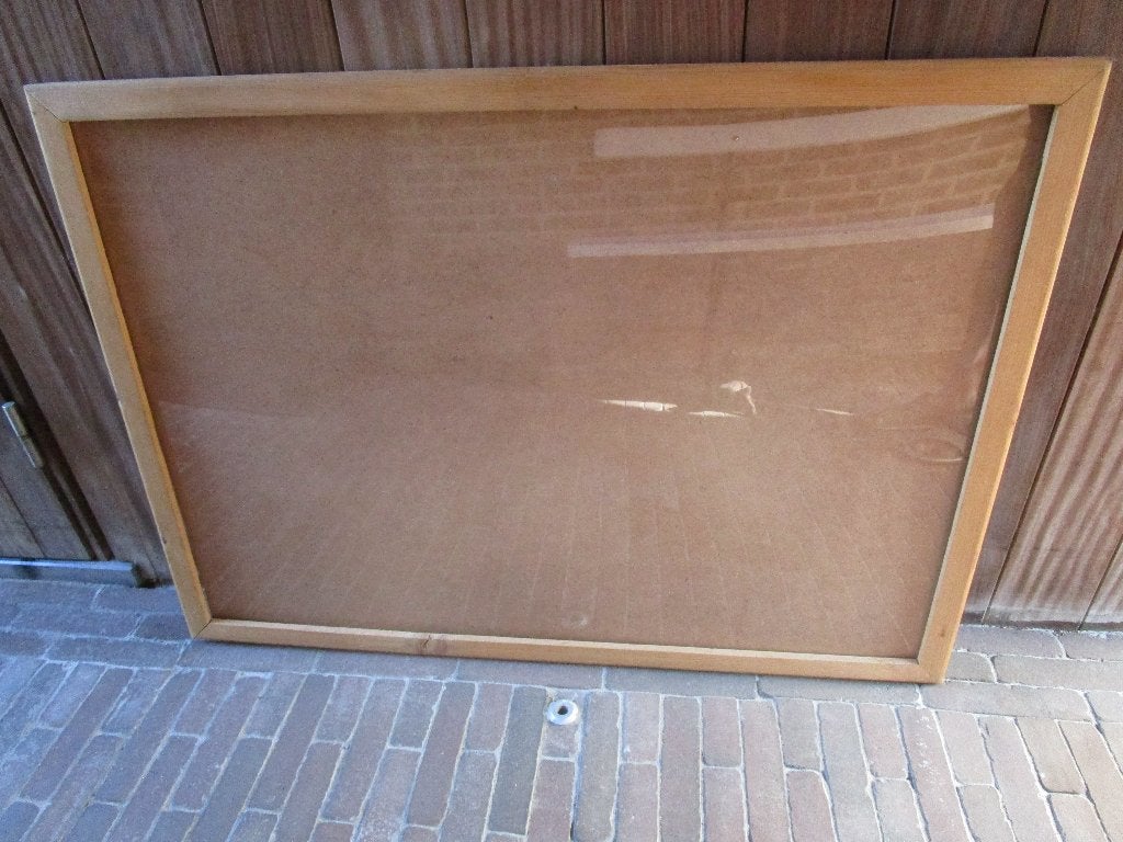 Grote grenen kader, Huis en Inrichting, Woonaccessoires | Lijsten, Nieuw, Overige typen, Hout, Bruin, Ophalen