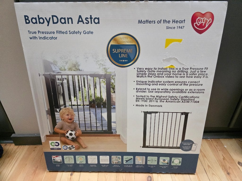 Traphekje babydan asta, Kinderen en Baby's, Traphekjes, Ophalen, Nieuw, Klemhekje, Metaal of IJzer