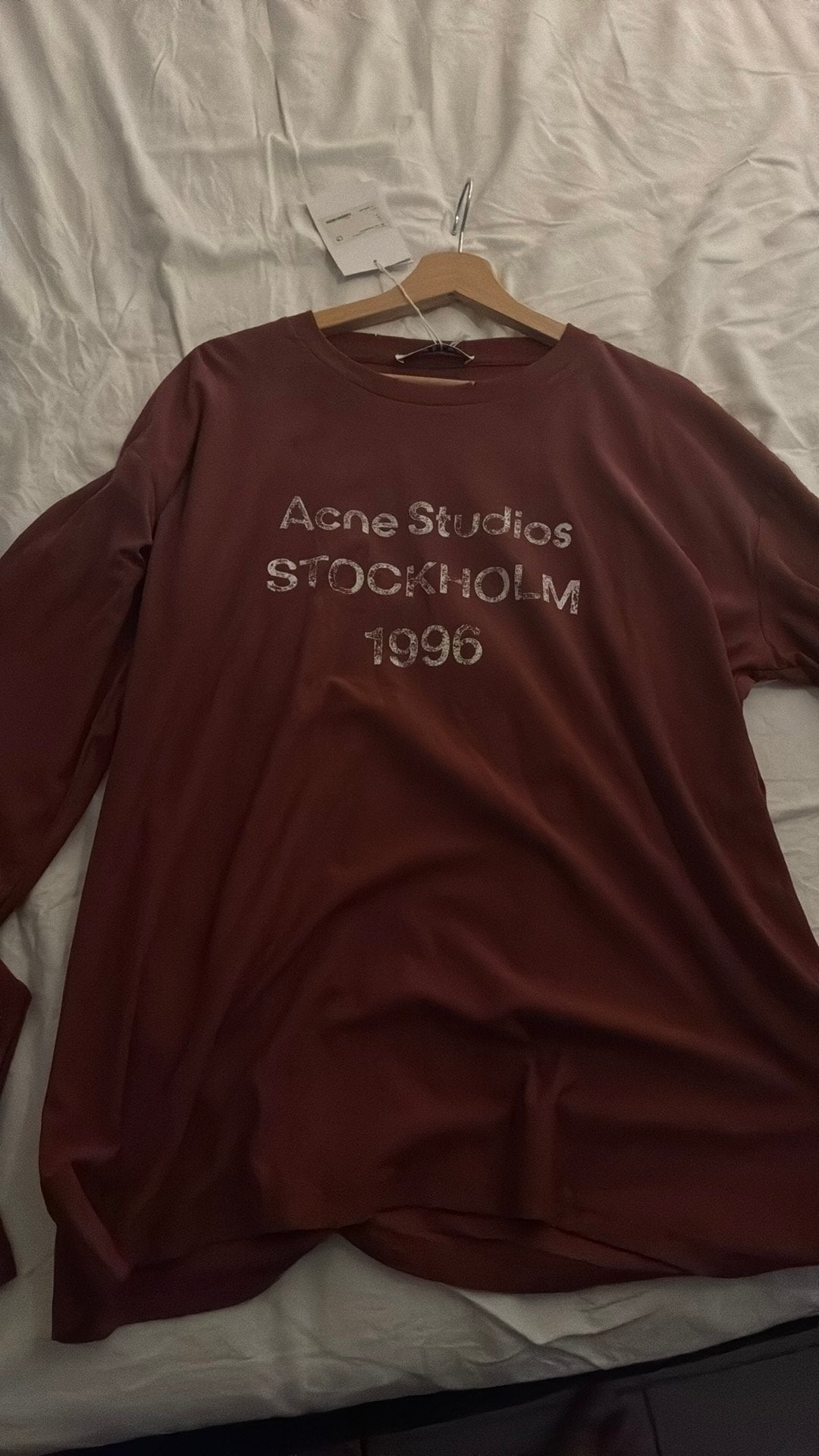 Acne Studios T-Shirt Longsleeve maat L, Kleding | Heren, T-shirts, Ophalen of Verzenden, Zo goed als nieuw, Maat 52/54 (L)