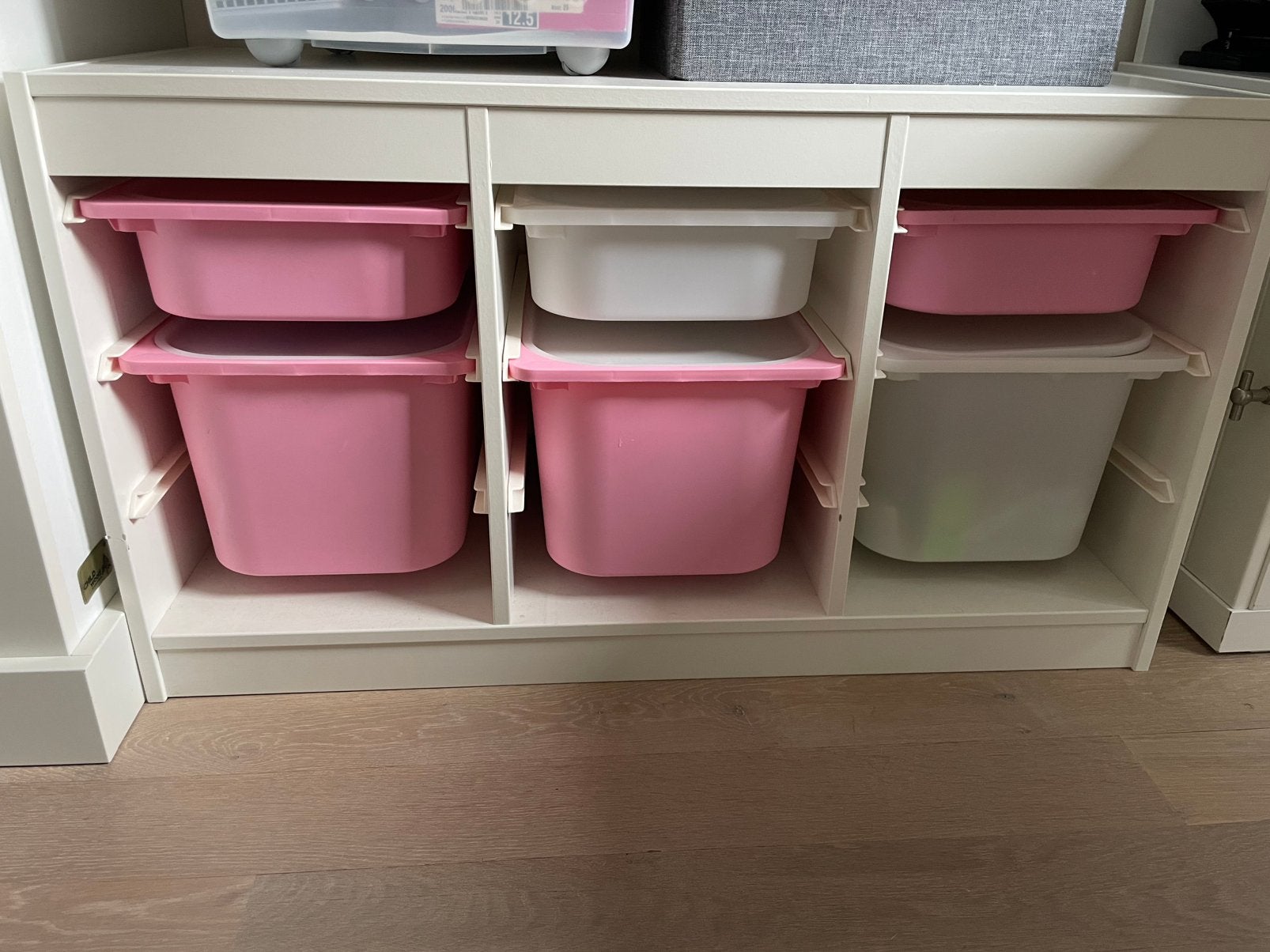 Opbergkastje met 6 dozen - prima staat !, Kinderen en Baby's, Ophalen, Zo goed als nieuw