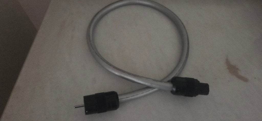 Câble secteur Audiophile Elecaudio 1m - Cuivre OCC, Enlèvement ou Envoi, Comme neuf, Moins de 2 mètres, Autres câbles