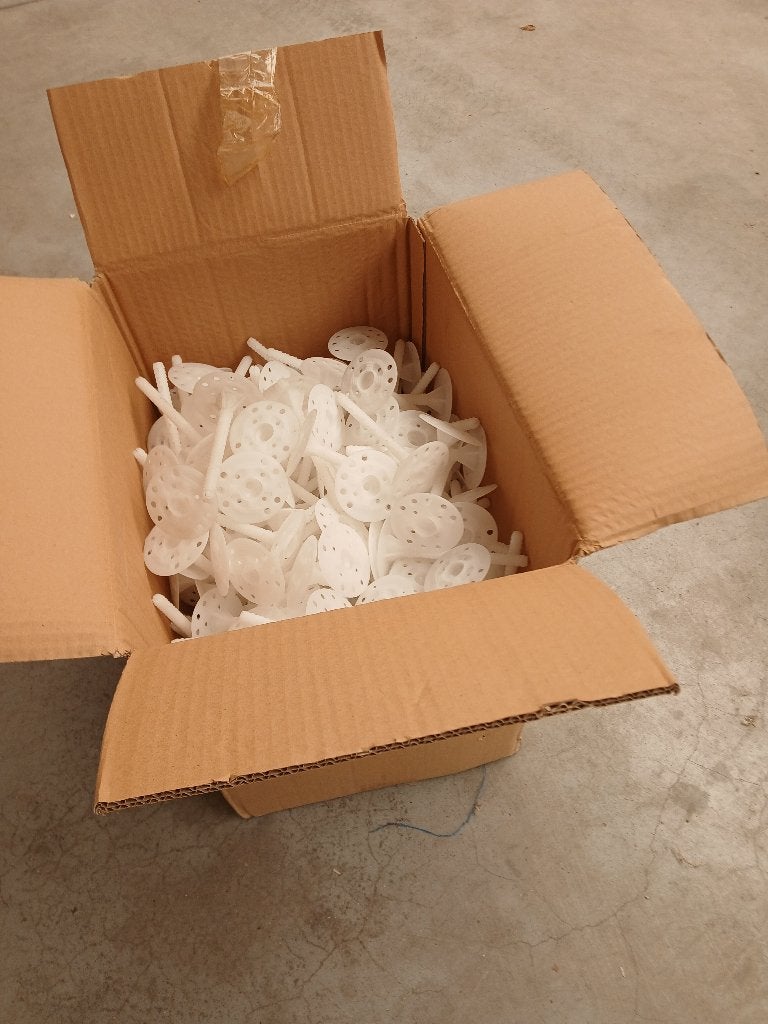 Isolatiepluggen 12 cm, Doe-het-zelf en Bouw, Isolatie en Afdichting, Ophalen, 4 tot 8 cm, Nieuw, Hardschuim (Pir)