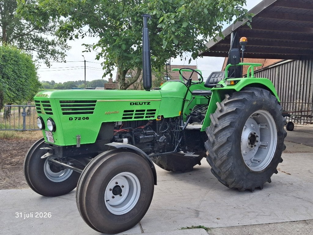 Oldtimer Tractor DEUTZ 7206 BJ 1979, Deutz - Fahr, Jusqu'à 80 ch, 5000 à 7500, Enlèvement