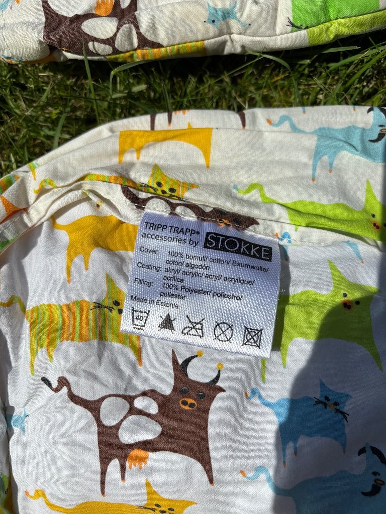 Kussens Stokke Tripp, Ophalen, Gebruikt
