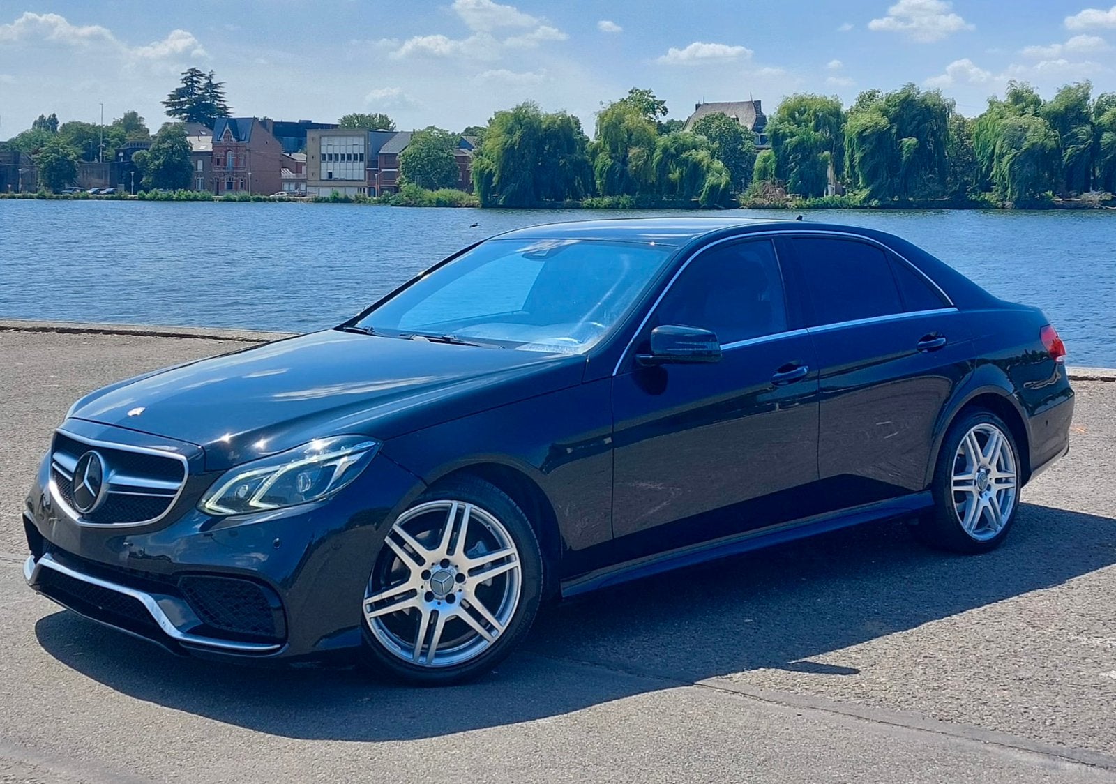 Mercedes e200 diesel 2015 eu6b automatique look 63amg, Auto's, Automaat, Diesel, Particulier, Te koop